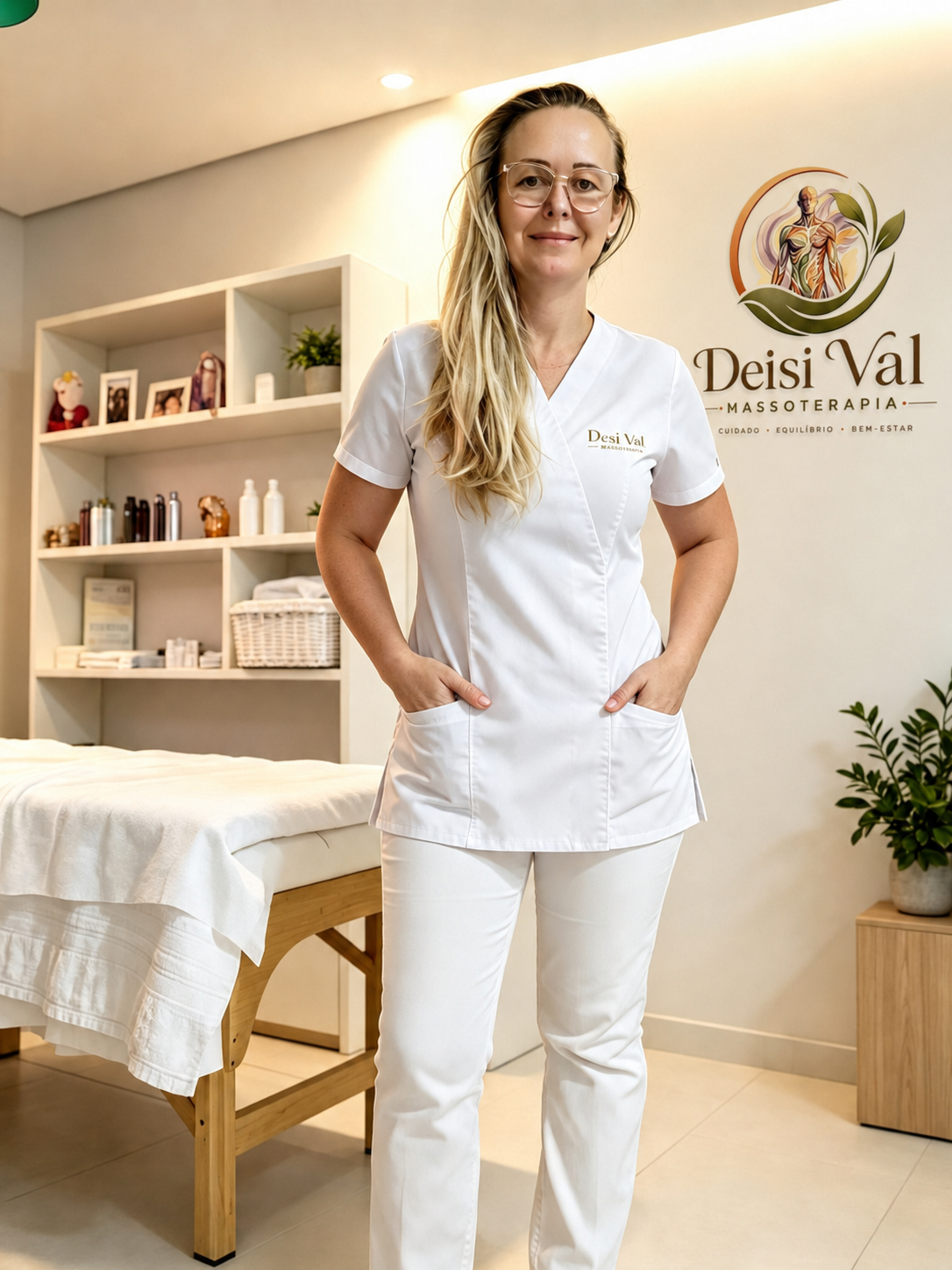 Sala de atendimento da Deisi Val